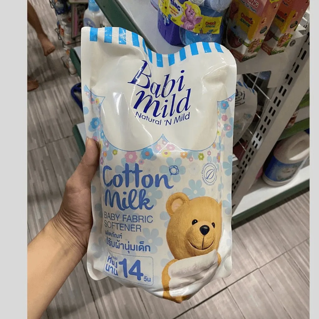 Alternative view of Nước Xả Vải Ogranic Babi Milk Cotton Milk Dành Cho Trẻ Sơ Sinh Và Cả Gia Đình Túi 1500ml L020 - Lady's Passion