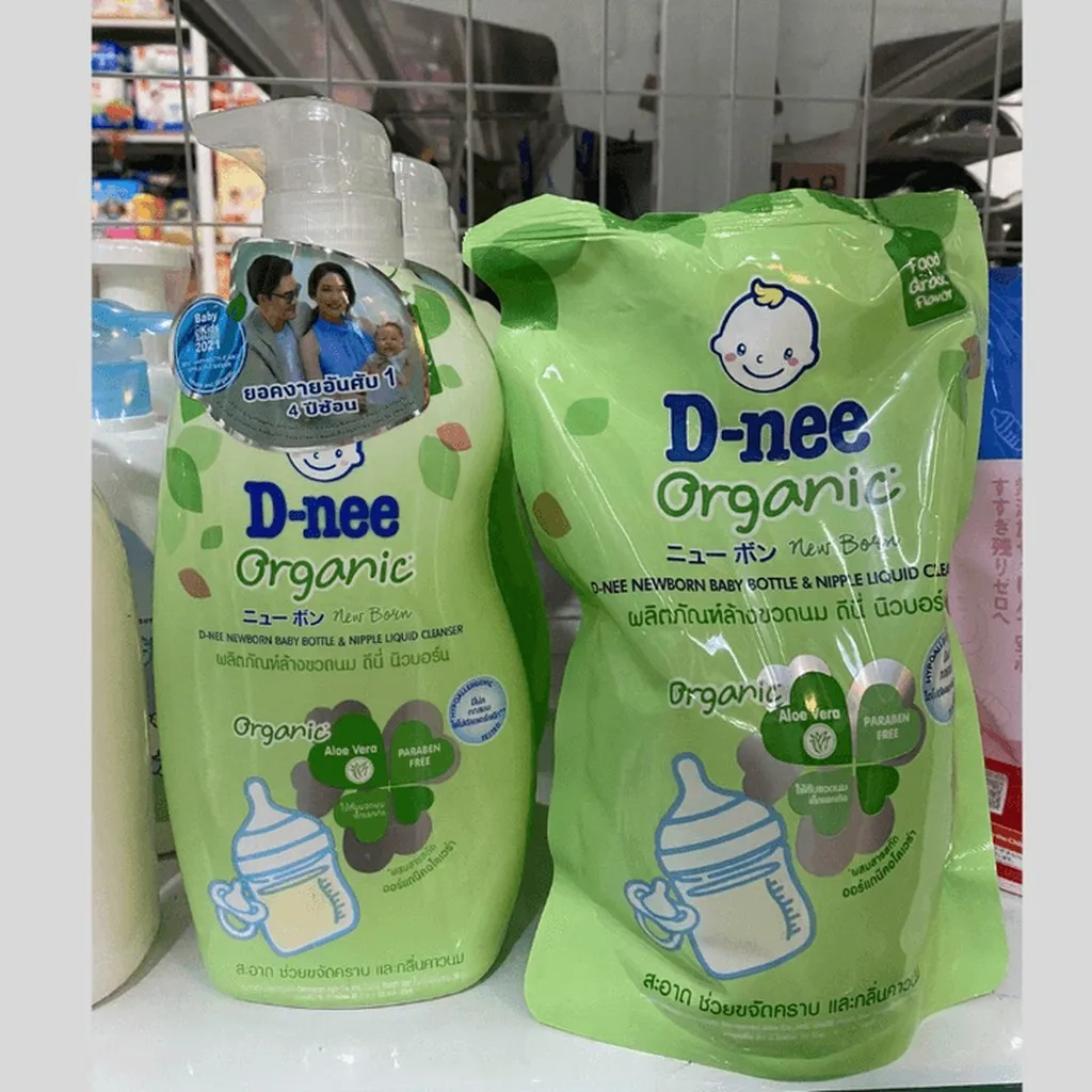 Nước Rửa Bình Sữa Dnee Organic Thái Lan 620ml L021 - Lady's Passion