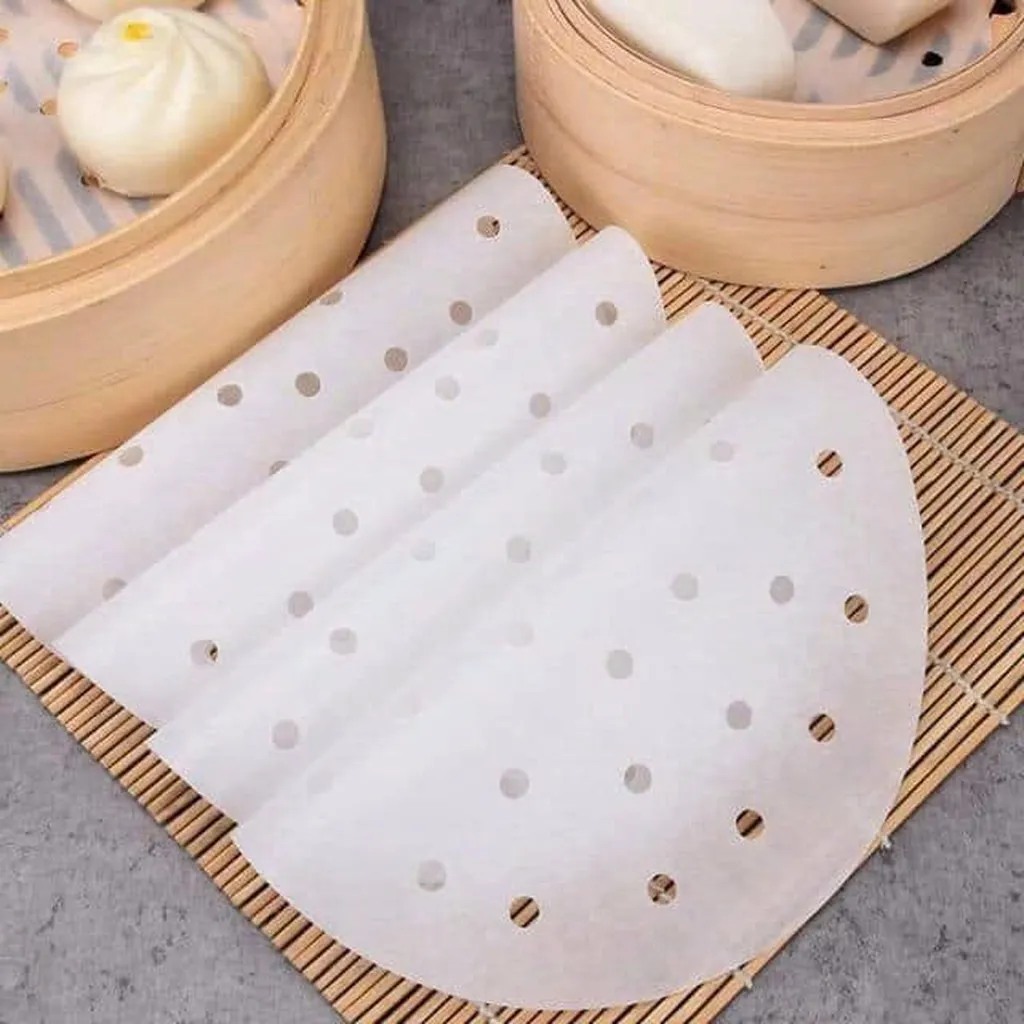 Set 50 Giấy Lót Bánh Bao Chống Dính - Su
