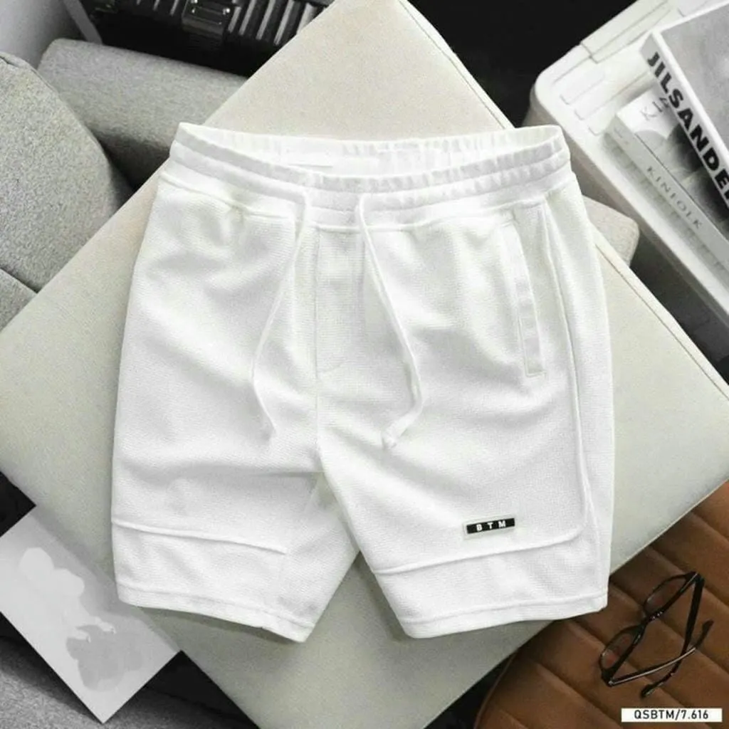 Alternative view of Quần Short Nam Túi Hộp, Chất Liệu Tổ Ong Thoáng Khí Trendy - Chipxinhxk