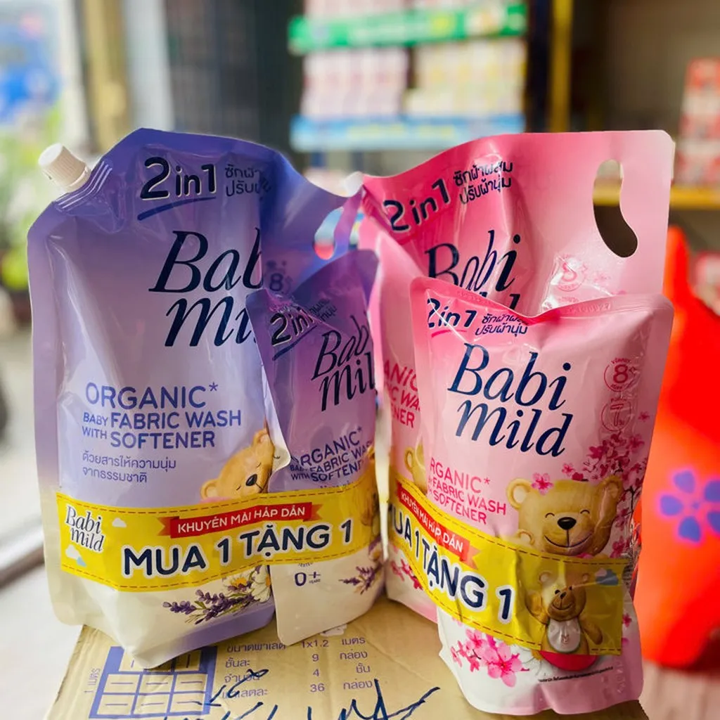 Nước Giặt Xả Babi Mild Thái Lan 2400ml Tặng Kèm Túi Nhỏ 530ml L034 - Lady's Passion