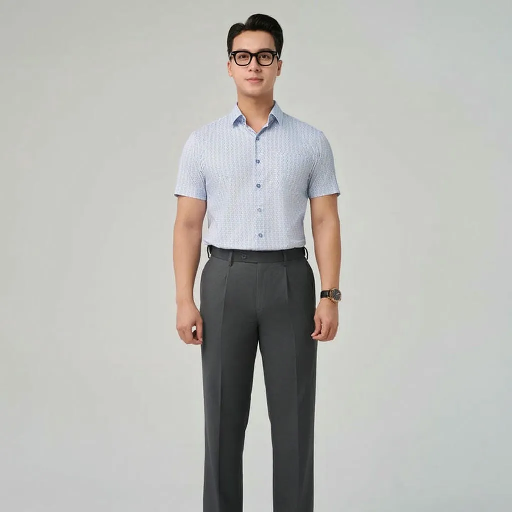 Áo Sơ Mi Casual Nam Merriman Mã Thmcs238