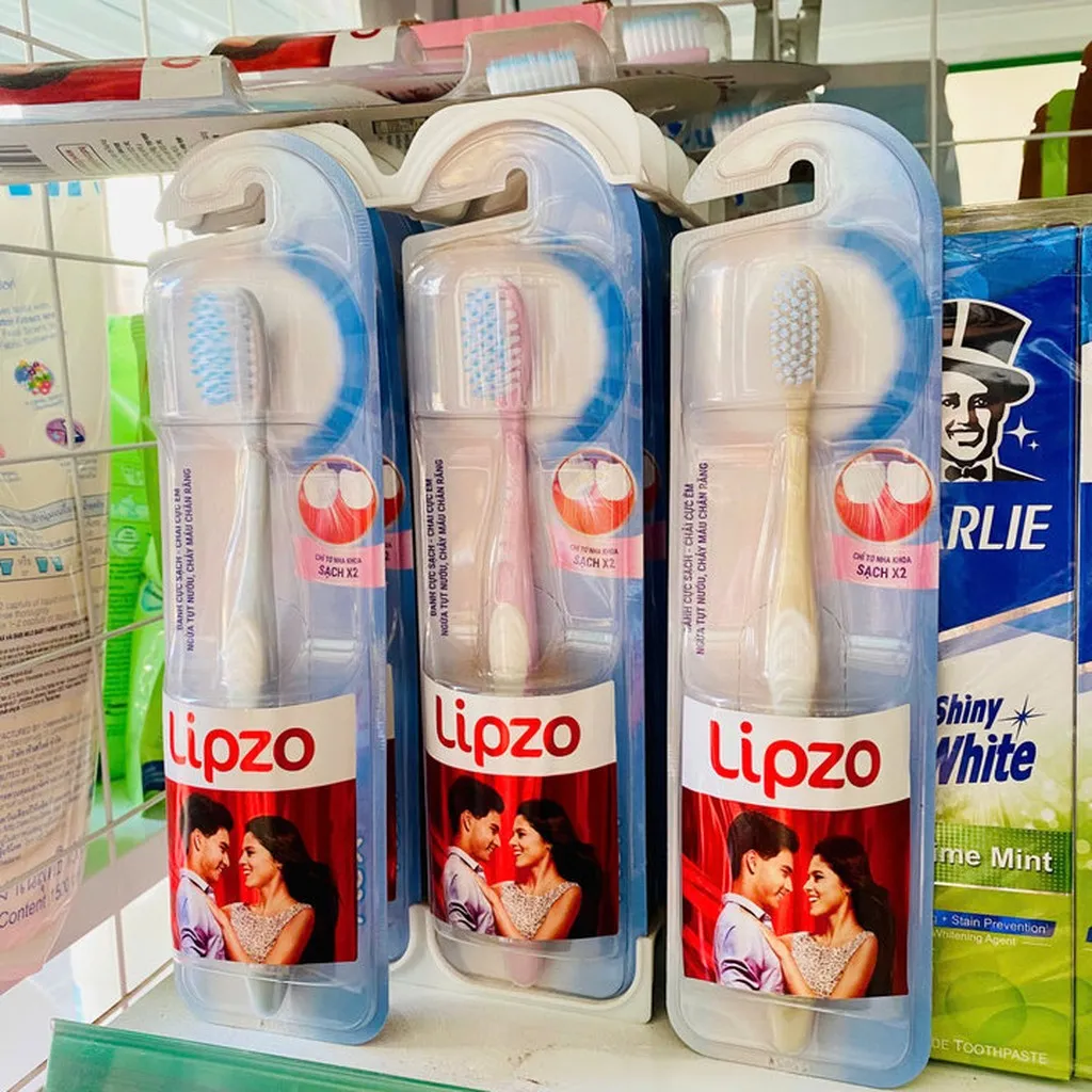 Bàn Chải Đánh Răng Lipzo Màu Pastel L053 - Lady's Passion