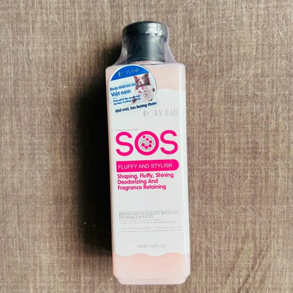 Alternative view of Sữa Tắm Sos Làm Bông Định Hình Lông 530ml Cho Thú Cưng Chó Mèo
