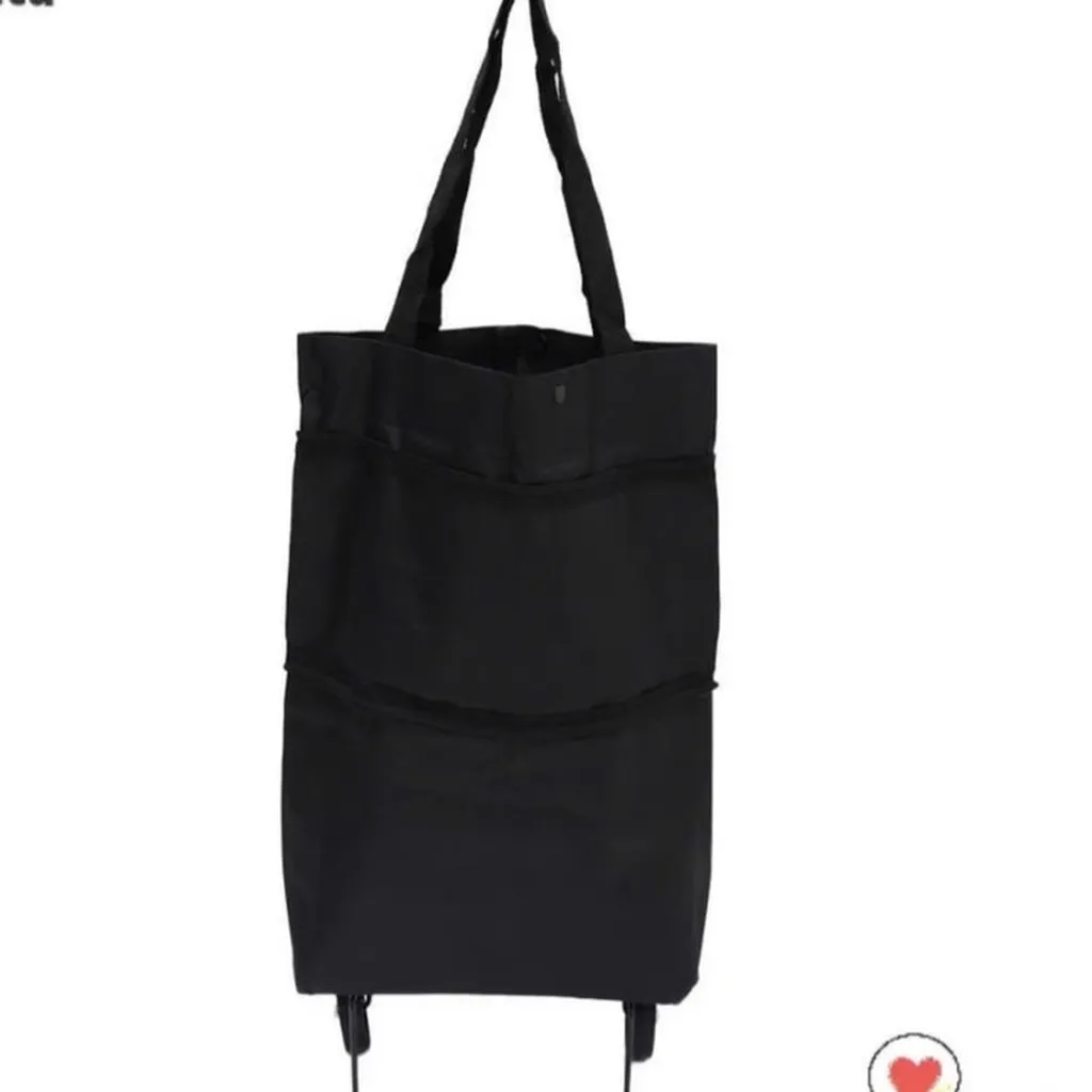 Giỏ Đi Chợ Có Bánh Xe Kéo - Không Lo Xách Nặng - Nhà Quân Store