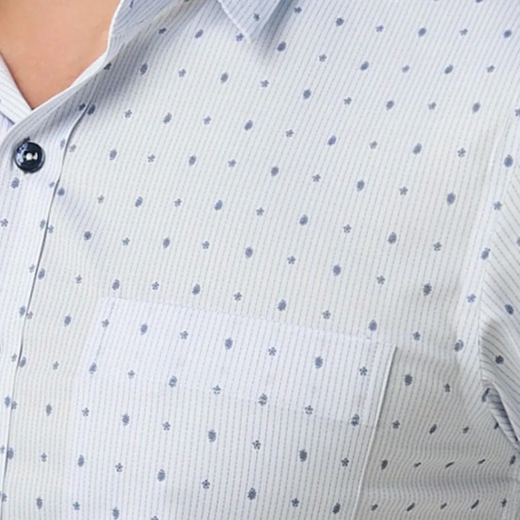 Alternative view of Áo Sơ Mi Casual Họa Tiết Merriman Mã Thmcs237