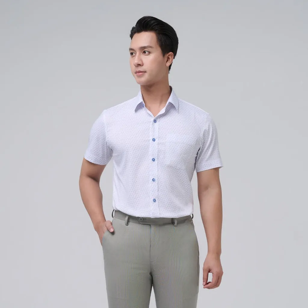 Áo Sơ Mi Casual Họa Tiết Merriman Mã Thmcs236