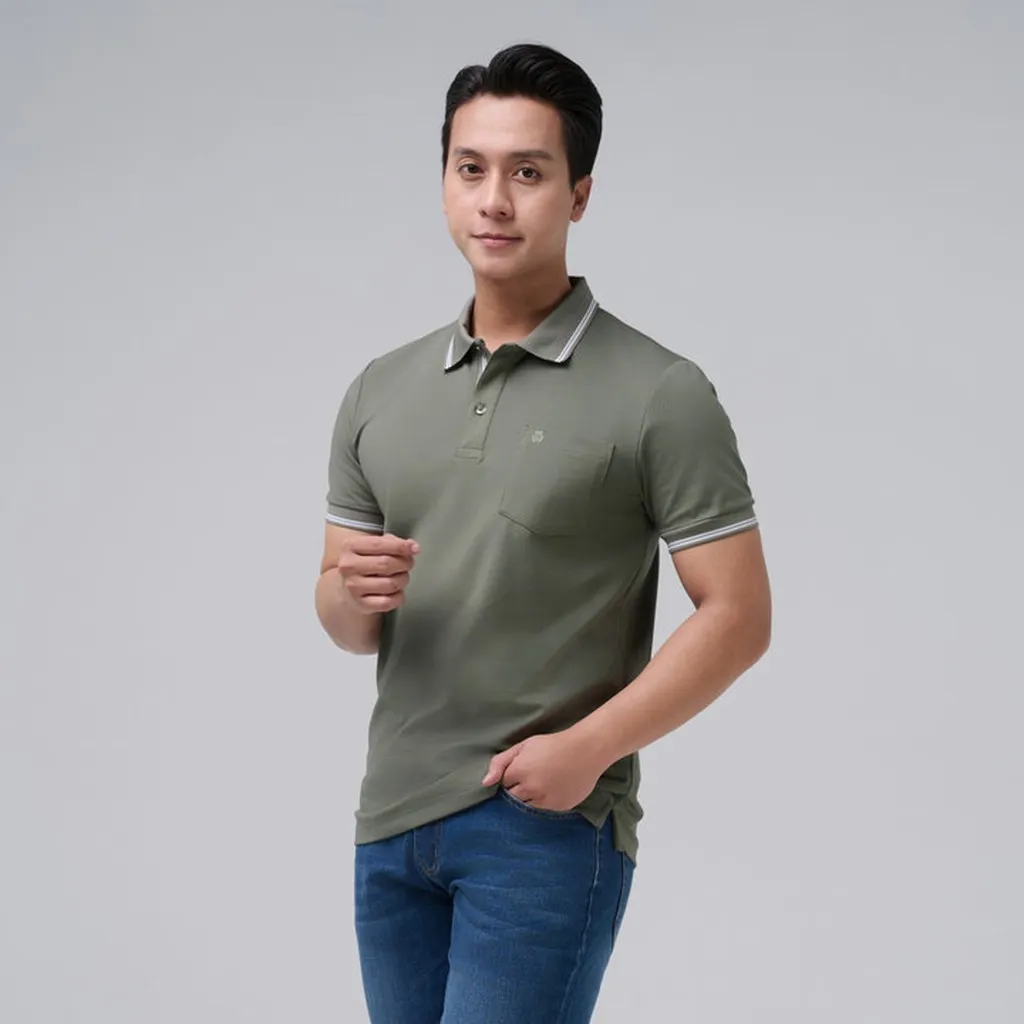 Áo Polo Nam Cao Cấp Merriman Mã Thmts057 Màu D.green