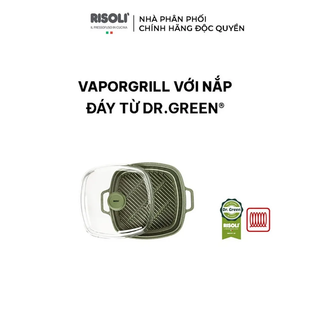 Nồi Nấu Chống Dính Chất Liệu Nhôm Hợp Kim - 0091qdrin/26 - Risolì