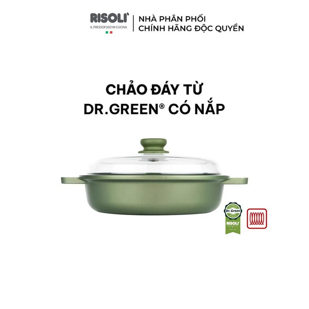 Nồi Nấu Chống Dính Chất Liệu Nhôm Hợp Kim - 00099drin/28 - Risolì