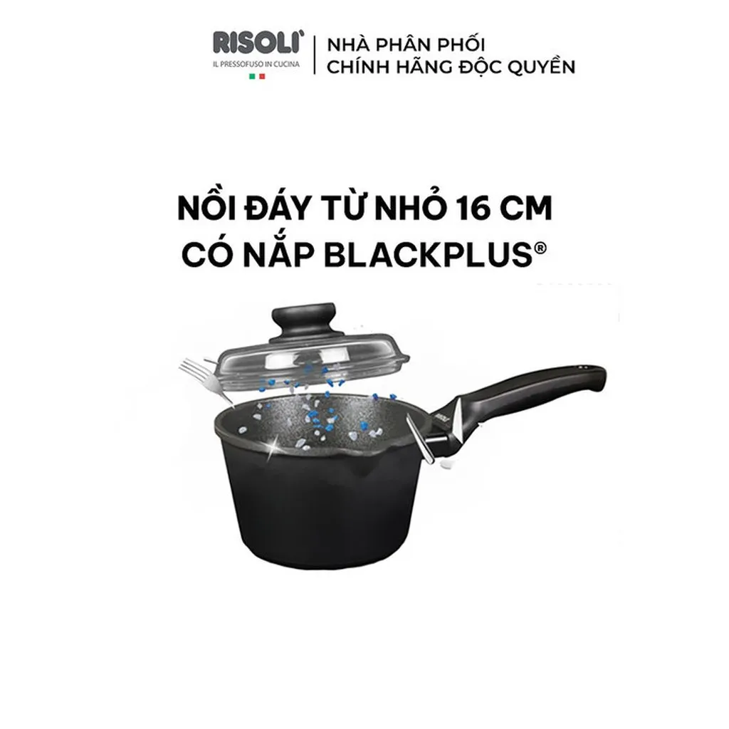 Nồi Nấu Chống Dính Chất Liệu Nhôm Hợp Kim - 00095bpin/16 - Risolì