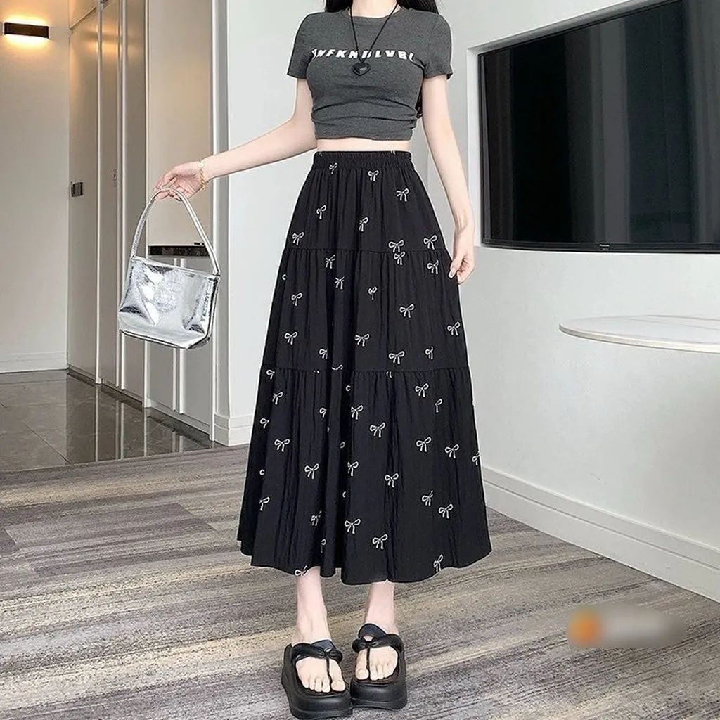 Alternative view of Chân Váy Maxi Dài Vải Voan Có Lót - Lê Phương Boutique