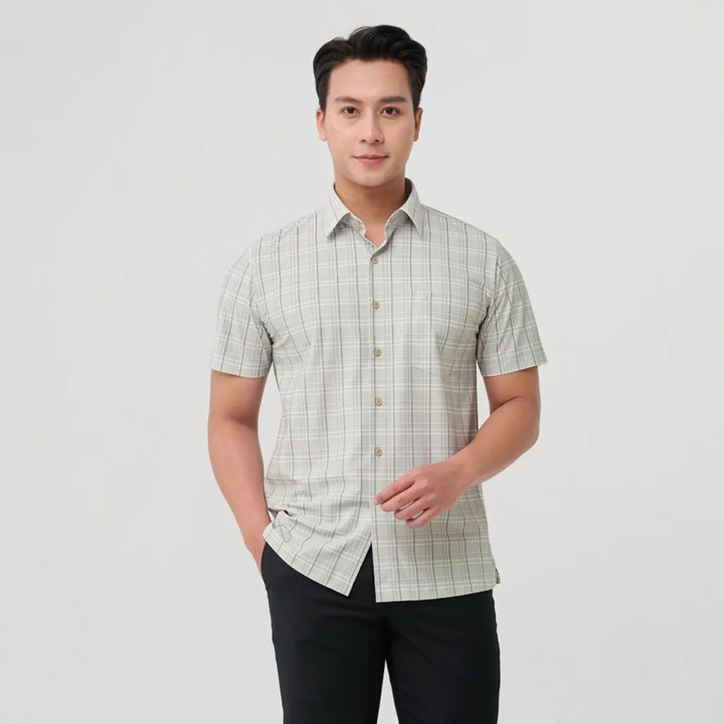 Áo Sơ Mi Nam Công Sở Cao Cấp Merriman Mã Thmos471 Màu M.grey