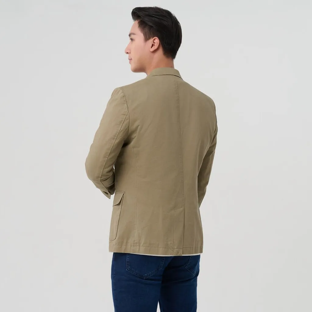 Alternative view of Áo Vest Blazer Nam Merriman Mã Thmov056 Màu Olive