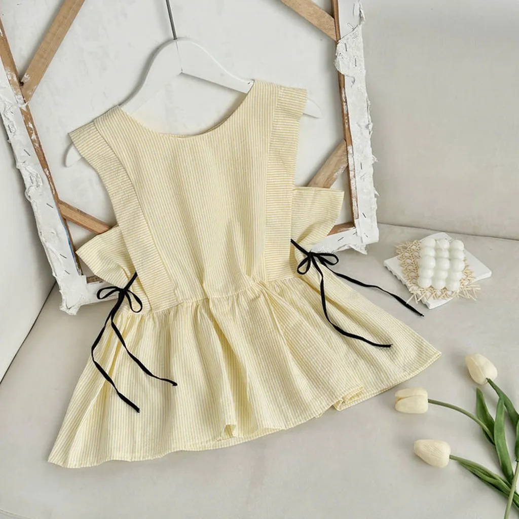 Alternative view of [shoppumi] Áo Nữ Kiểu Babydoll Bbd Sát Nách Cột Dây Freesize Pumi 16118