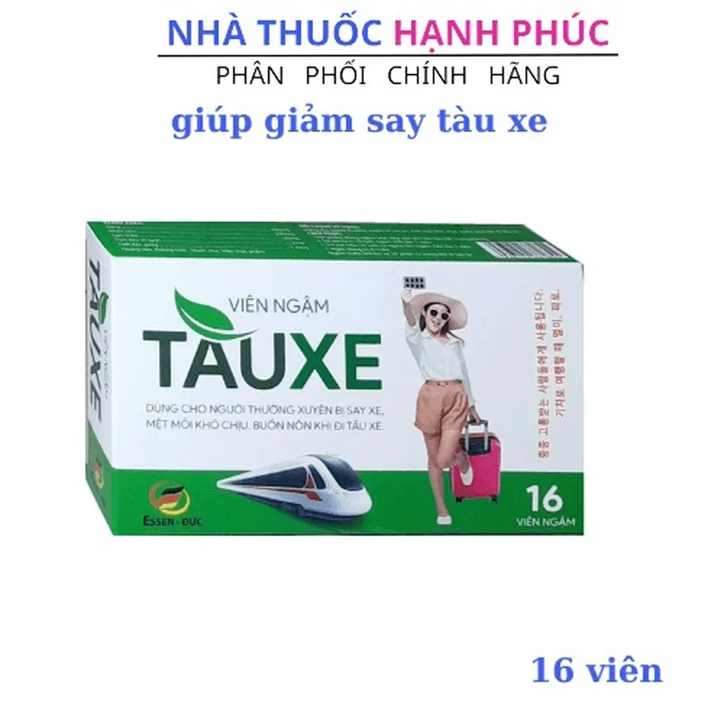 Viên Ngậm Tàu Xe Giúp Giảm Say Tàu Xe Hộp 16 Viên-essen - Đức