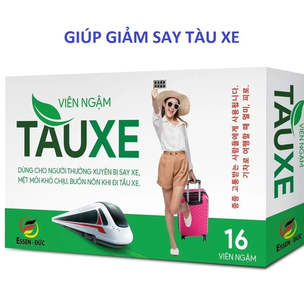 Alternative view of Viên Ngậm Tàu Xe Giúp Giảm Say Tàu Xe Hộp 16 Viên-essen - Đức