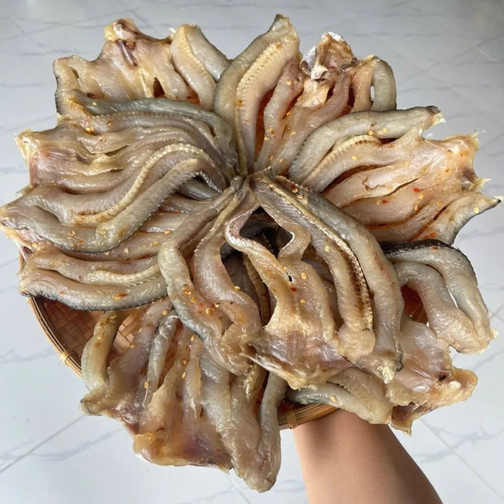 Khô Cá Lóc 3 Nắng Ướp Mặn Vừa Ăn 500g - Vựa Khô Bến Tre