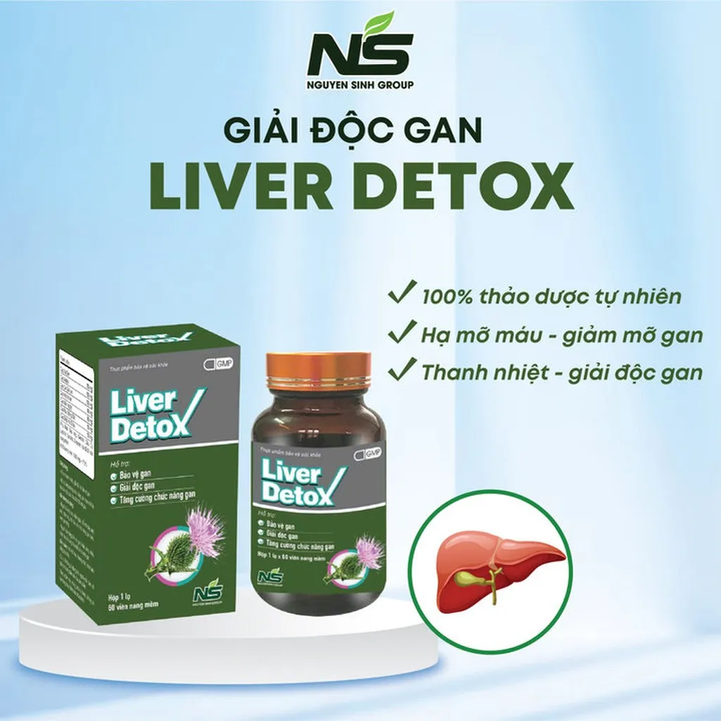 Giải Độc Gan Liver Detox - Nguyên Sinh Group