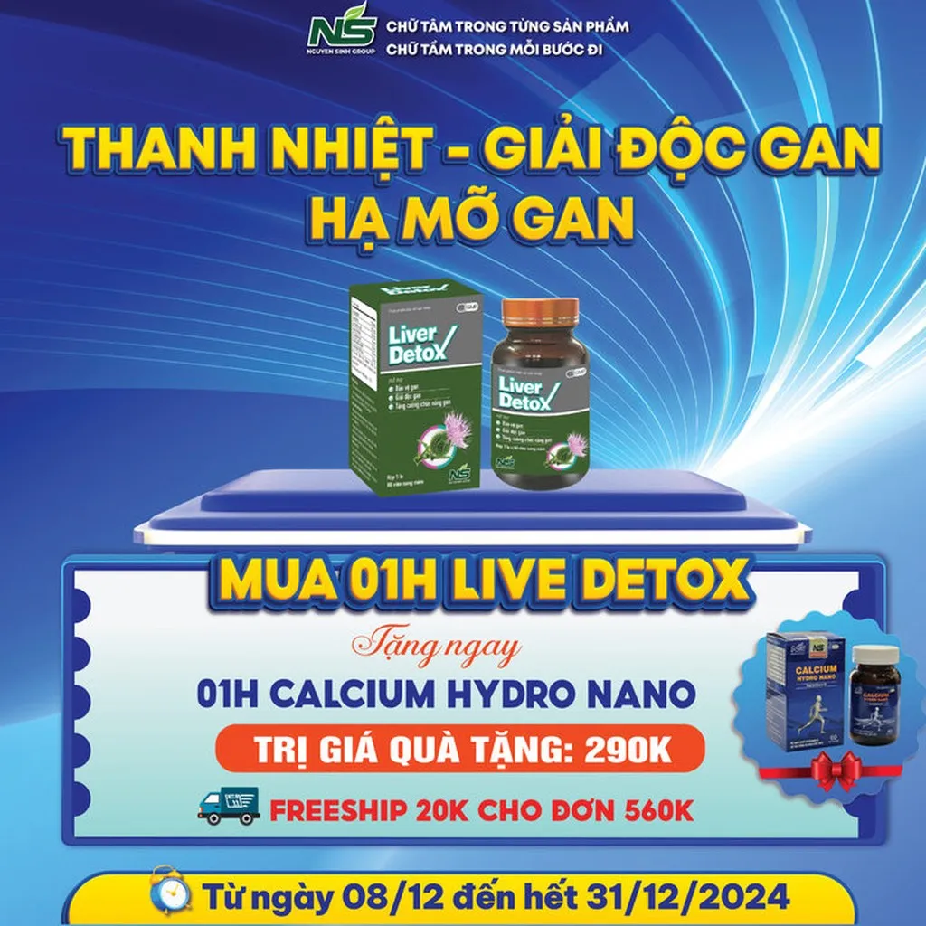 Alternative view of Giải Độc Gan Liver Detox - Nguyên Sinh Group