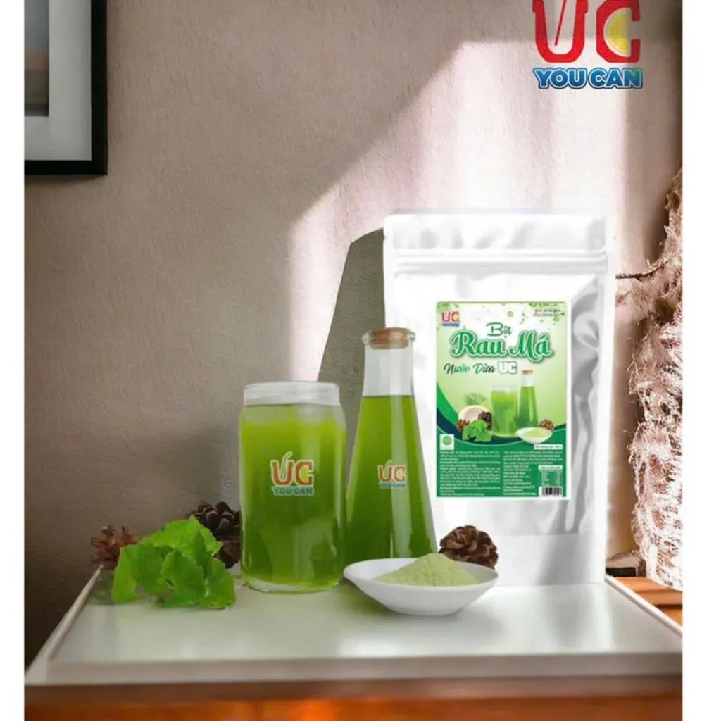 Alternative view of Rau Má Nước Dừa Thơm Ngon, Dễ Pha Tại Nhà,tốt Cho Sức Khoẻ Gói 500gr - Lady's Passion