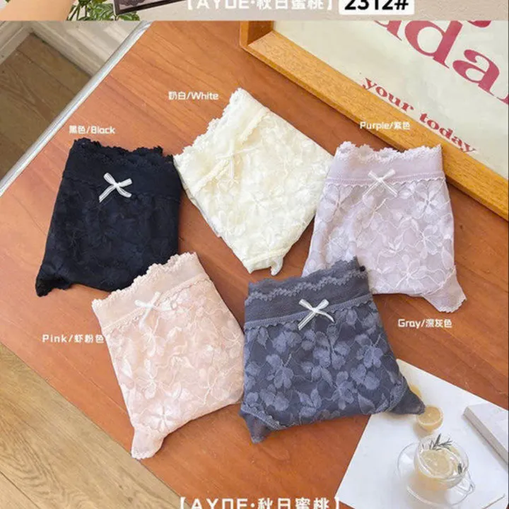 Alternative view of Quần Lót Ren Mịn Mát Cao Cấp Từ 40-60kg Dành Cho Nữ