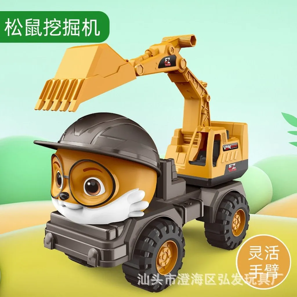 Xe Hoạt Hình Sóc Công Trình Thd009 - Lady's Passion