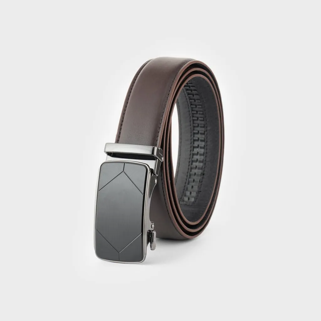 Alternative view of Thắt Lưng Nam Da Thật Cao Cấp Khóa Tự Động 4cm Rtlt415 - 7 - Trita