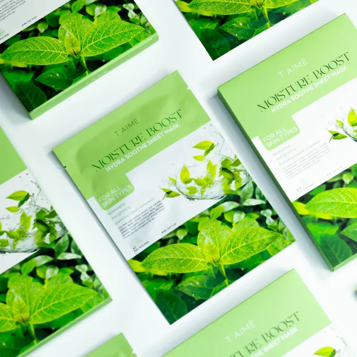 Alternative view of [hộp 5 Miếng] Mặt Nạ Giấy Dưỡng Ẩm Và Trẻ Hóa Da 20ml - T'aime Moisture Boost Hydra Soothing Sheet Mask