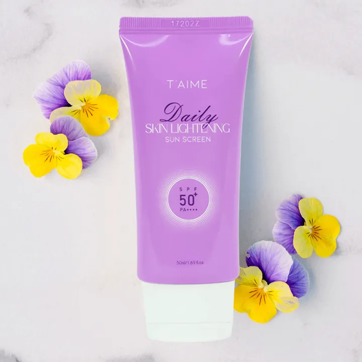 [tuýp] Kem Chống Nắng Nâng Tông Chống Lão Hóa 50ml T'aime Daily Skin Lightening