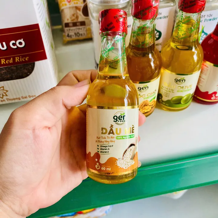 Dầu Mè Nguyên Chất Gen Food Giàu Dinh Dưỡng Cho Bé Chai 60ml L065 - Lady's Passion