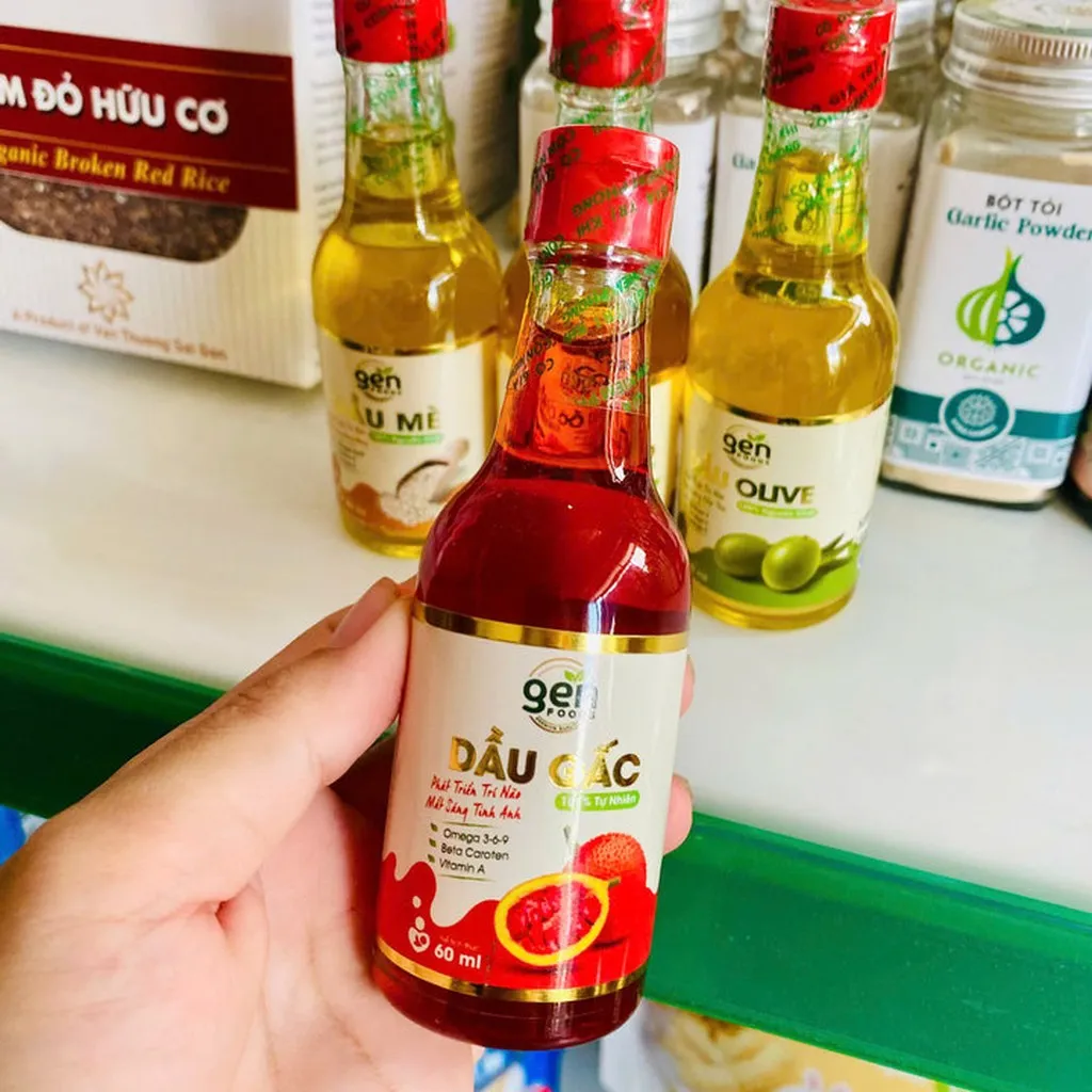 Dầu Gấc Nguyên Chất Gen Food Giàu Dinh Dưỡng Cho Bé Chai 60ml L068 - Lady's Passion
