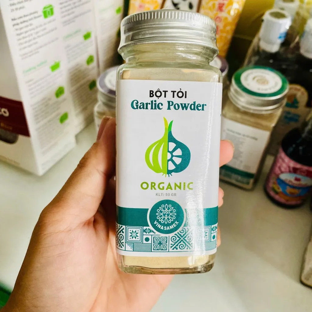 Alternative view of Gia Vị Hữu Cơ Organic Bột Hành, Bột Tỏi Cho Bé Ăn Dặm Và Cả Gia Đình Hủ 50g L069 - Lady's Passion