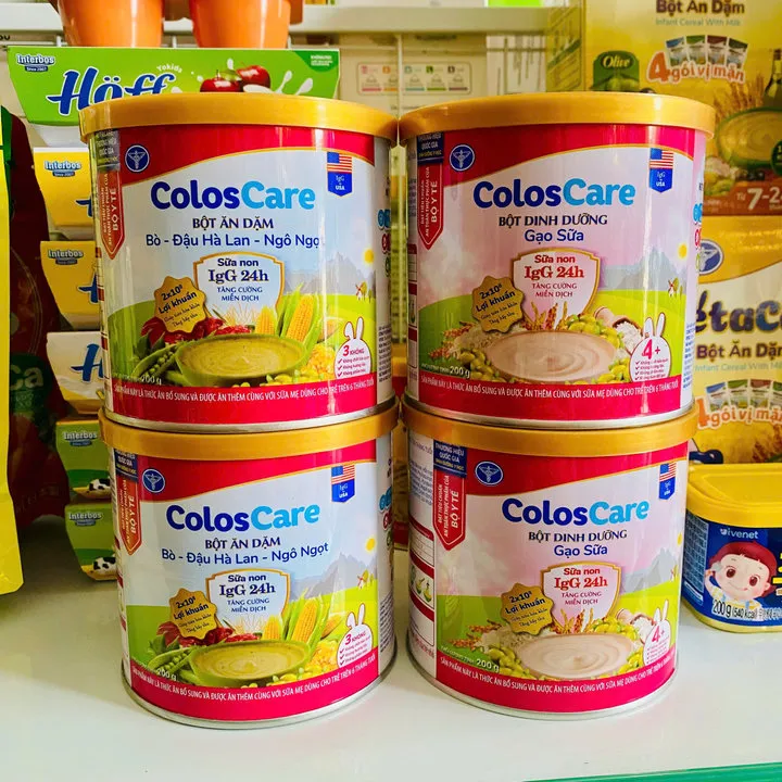 Bột Ăn Dặm Nutricare Coloscare Bổ Sung Sữa Non Và Dinh Dưỡng Cho Bé Yêu Lon 200g L070 - Lady's Passion
