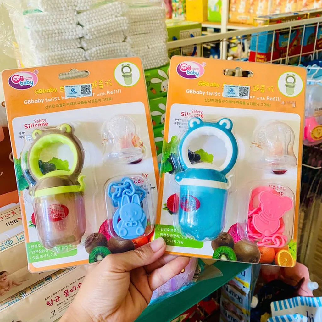 Túi Nhai Ăn Dặm Gb Baby Chống Hóc Kèm Dây Đeo & Núm Ăn Dặm Cao Cấp 3 Giai Đoạn Cho Bé L086 - Lady's Passion