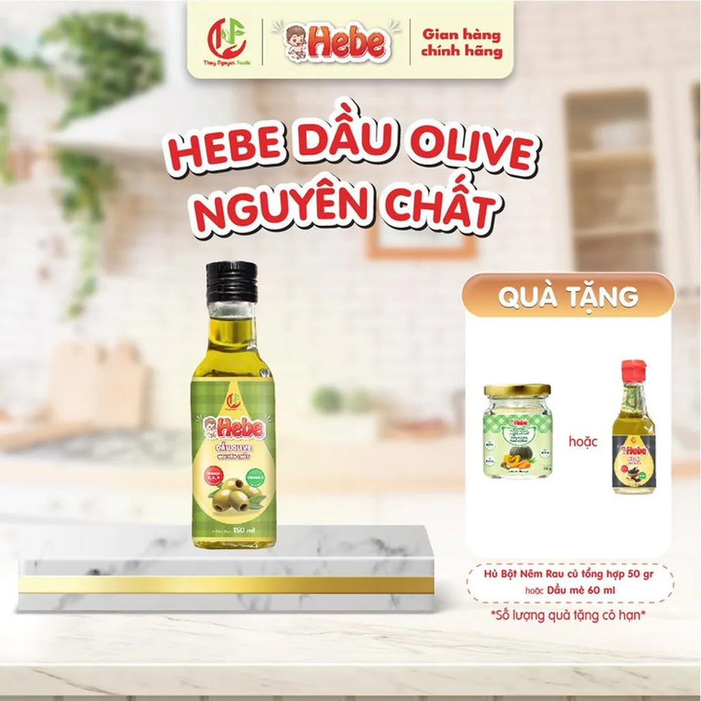 Dầu Olive Nguyên Chất 150ml - Hebe