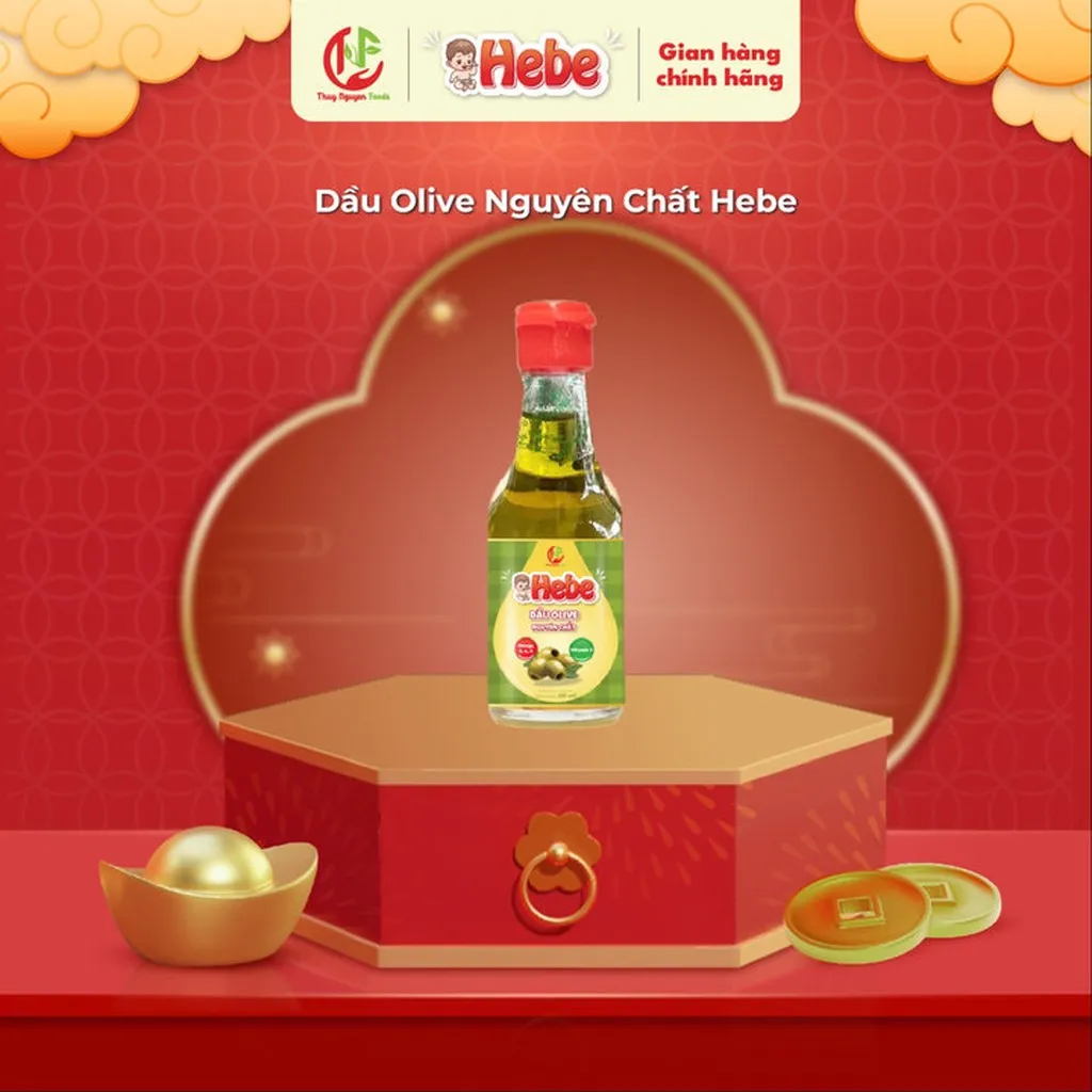 Alternative view of Dầu Olive Nguyên Chất 60ml - Hebe