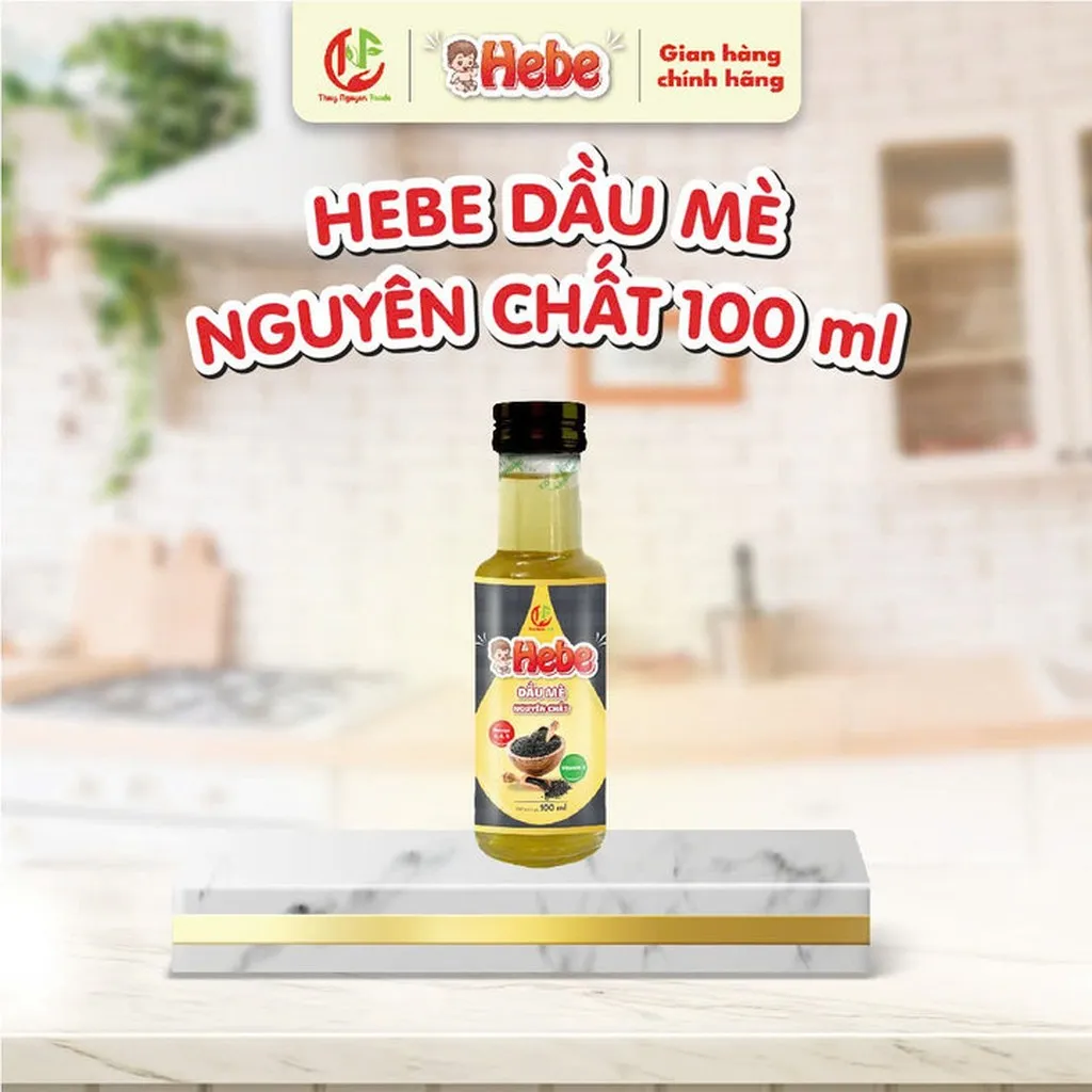 Dầu Mè Nguyên Chất 100ml - Hebe