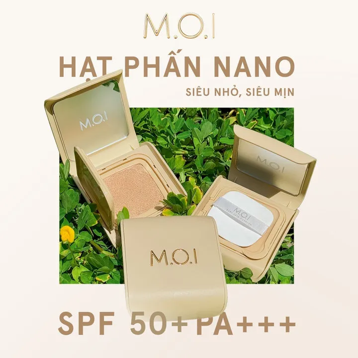M.o.i-phấn Nước Baby Skin Cushion Spf 50+ Pa+++ 12g - Tone 10 Trắng Sáng