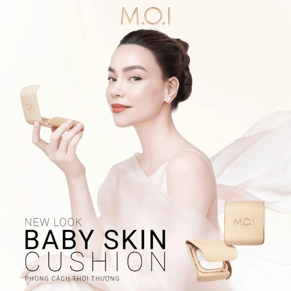 M.o.i-phấn Nước Baby Skin Cushion Spf 50+ Pa+++ 12g - Tone 20 Trắng Hồng
