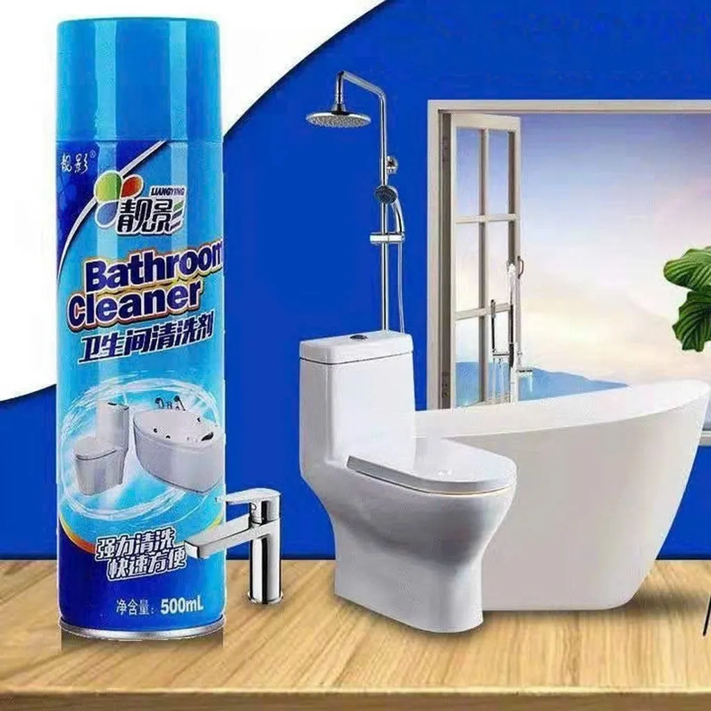 Chai Xịt Vệ Sinh Nhà Tắm Bathroom Cleaner 500ml Thơm Dịu Nhẹ - Nhà Quân Store
