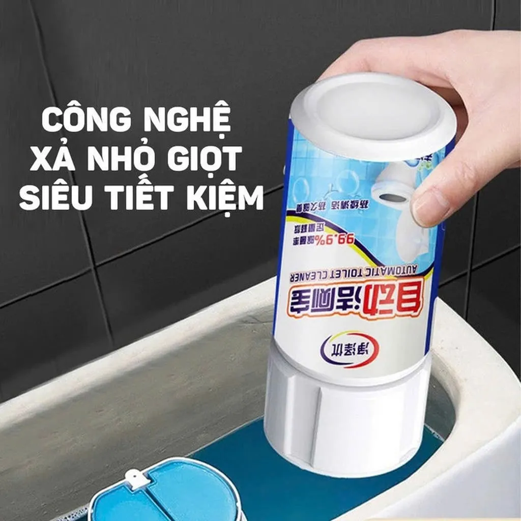 Alternative view of Lọ Thả Bồn Cầu Dạng Nước Với Thiết Kế Nắp Cốc Thông Minh, Tiết Kiệm ( Mẫu Mới ) - Nhà Quân Store