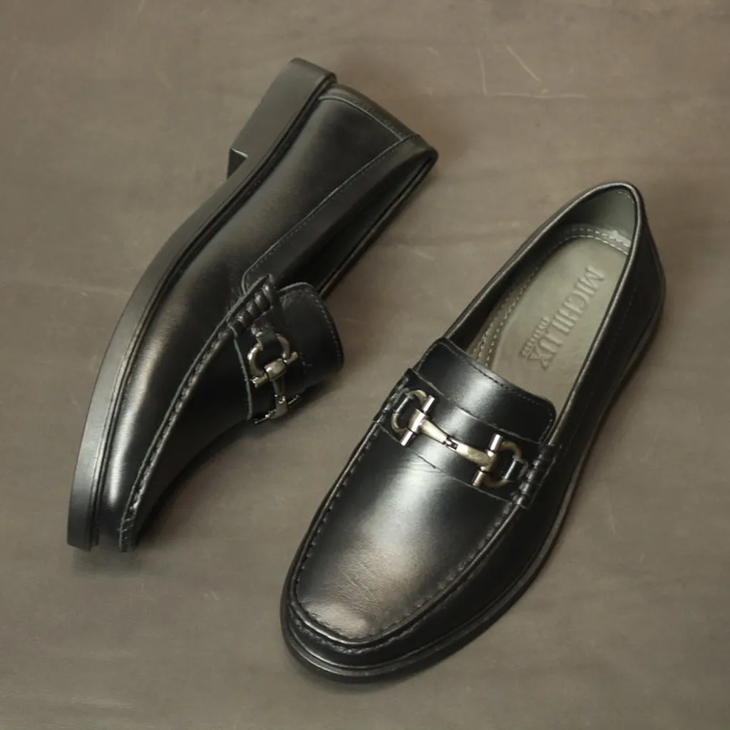 Alternative view of Giày Lười Nam Michilux Horse Bit Loafer Ciehl Da Bò Thật