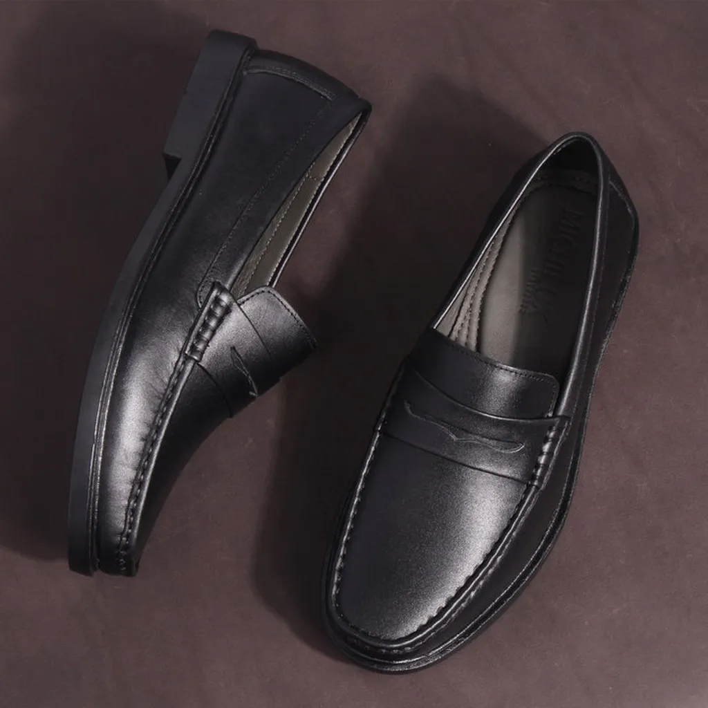 Giày Nam Trung Niên Michilux Penny Loafer Ciepl
