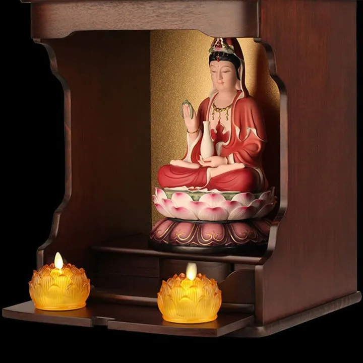Alternative view of Nến Điện Tử Mini Hoa Sen Lửa Giả Lắc Lư Như Thật 55842 - Lady's Passion