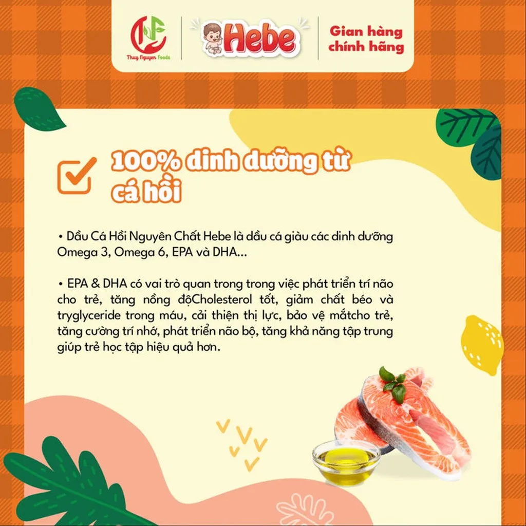 Alternative view of Combo 4 Dầu Olive - Dầu Cá Hồi - Dầu Óc Chó - Dầu Gấc 60ml Hebe