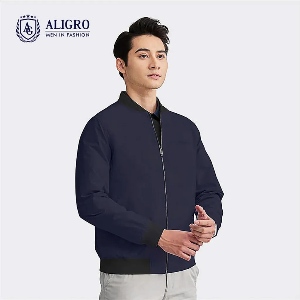 Alternative view of Áo Khoác Nam Hai Lớp Aligro Kiểu Dáng Năng Động Nhưng Lịch Thiệp, Chất Liệu Cao Cấp Giữ Ấm Tối Đa Algakb - Aligro