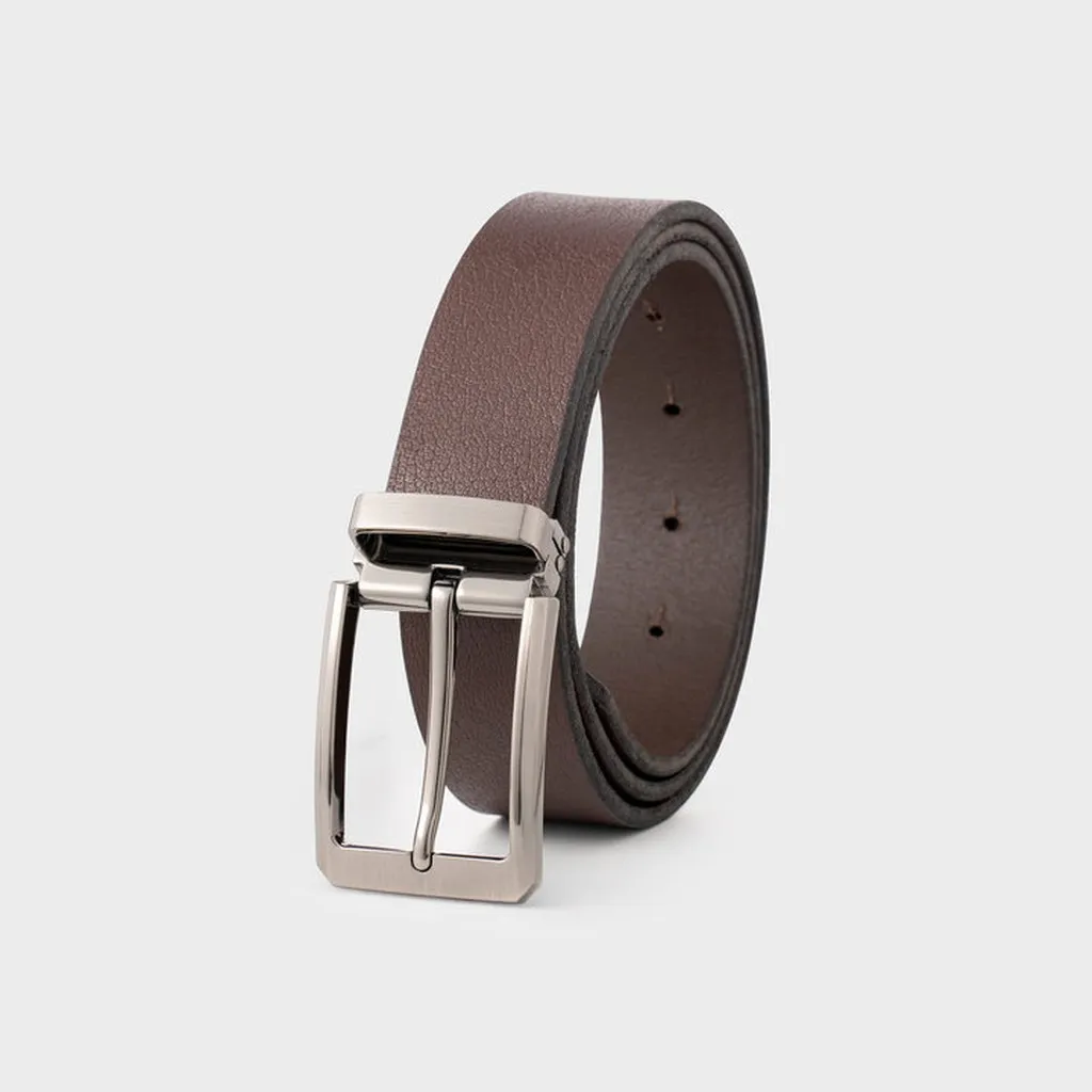 Alternative view of Thắt Lưng Nam Da Thật Cao Cấp Khóa Kim Kẹp 3.5cm Trita Rtlk37 - 4 - Trita