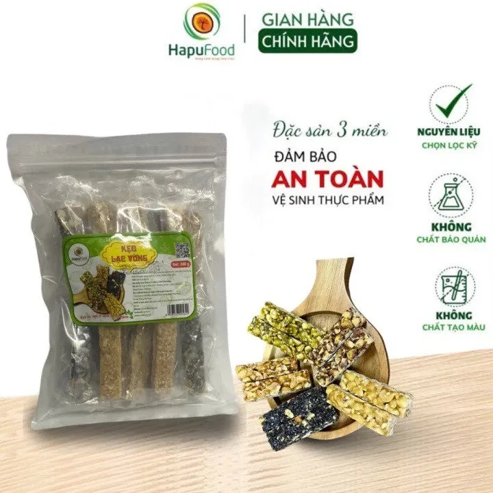 Thanh Kẹo Lạc Vừng Ngũ Vị Kẹo Lạc Healthy Gói 360g Nc09 - Lad's Passion