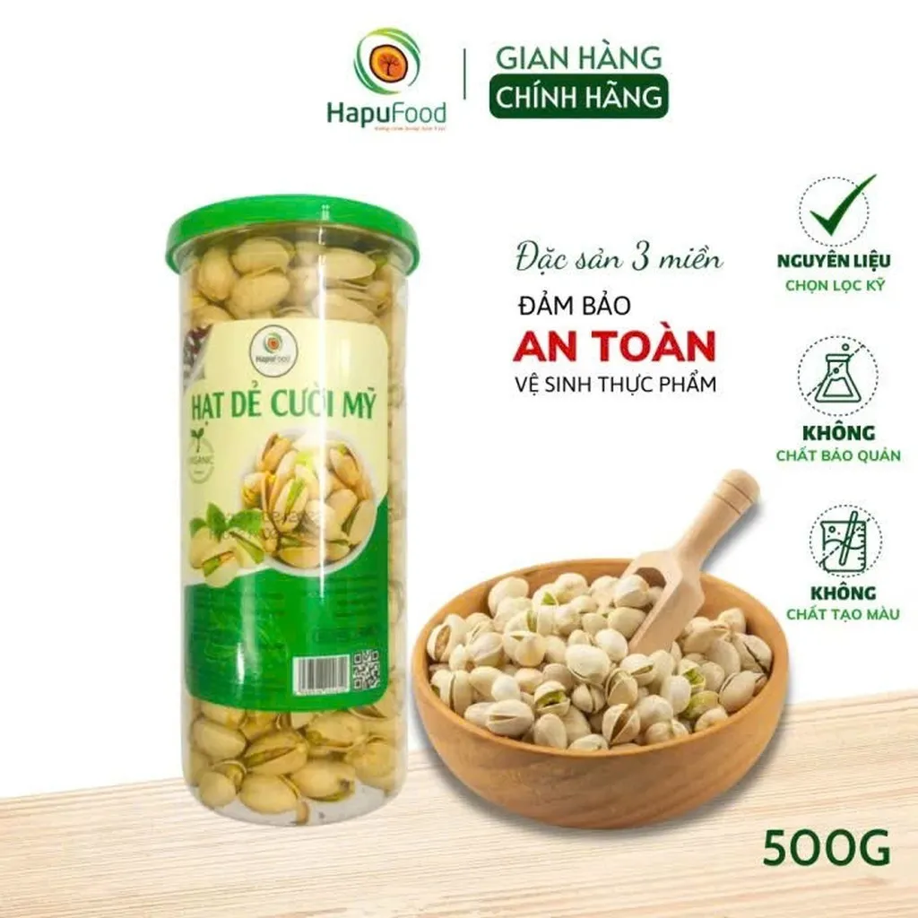 Hạt Dẻ Cười Giàu Dinh Dưỡng Hộp 500g H06 - Lady's Passion